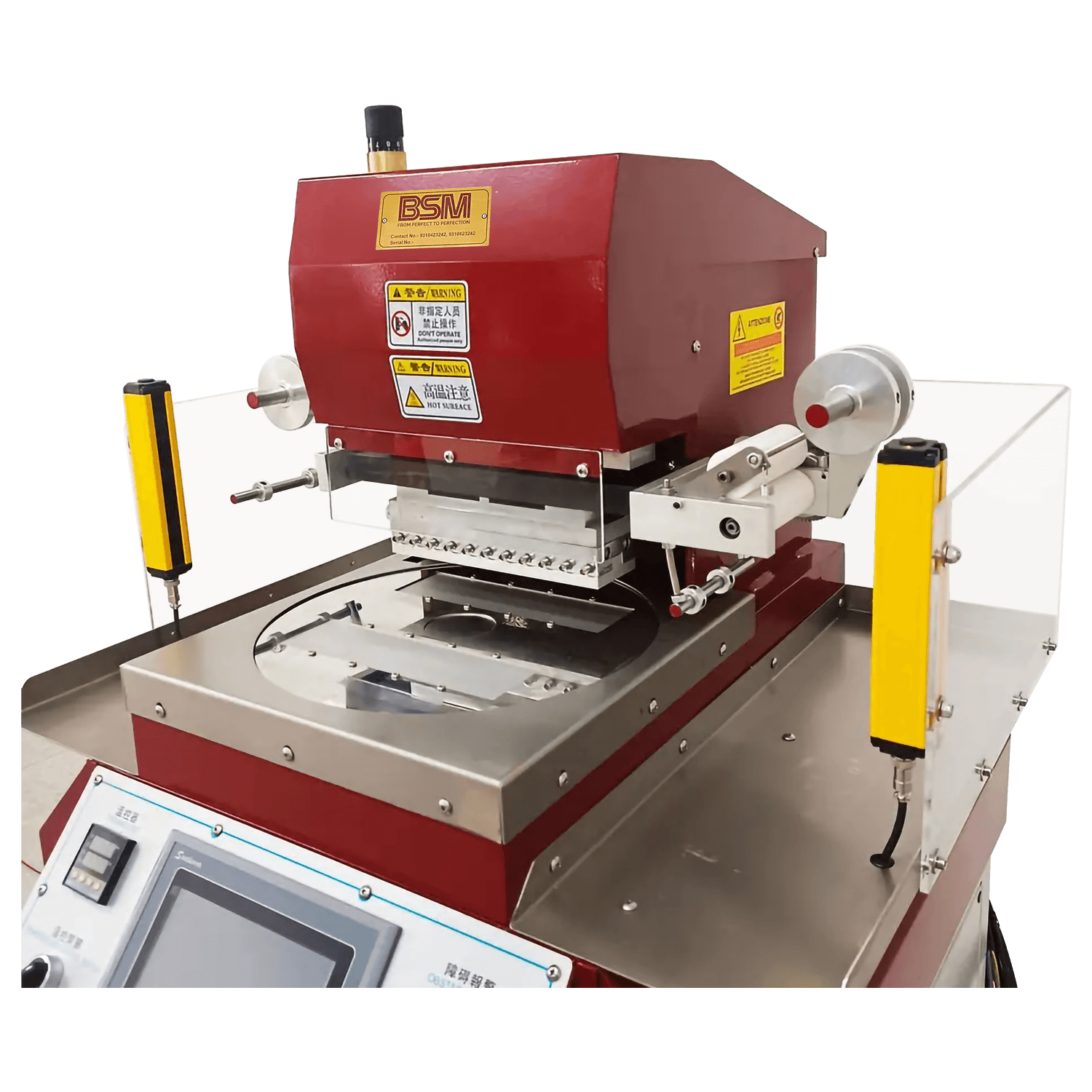 Multi Station Automatic Rotary Hot Foil Stamping & Embossing Machine