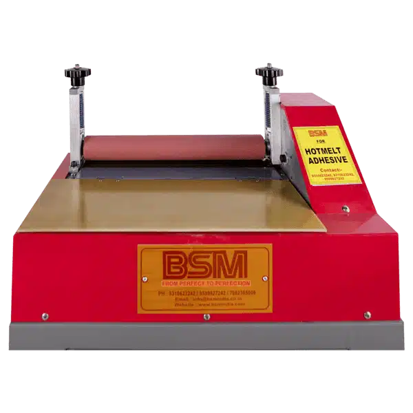 How the Hot Melt Adhesive Roller Coater Table Top Helps Modern Industries