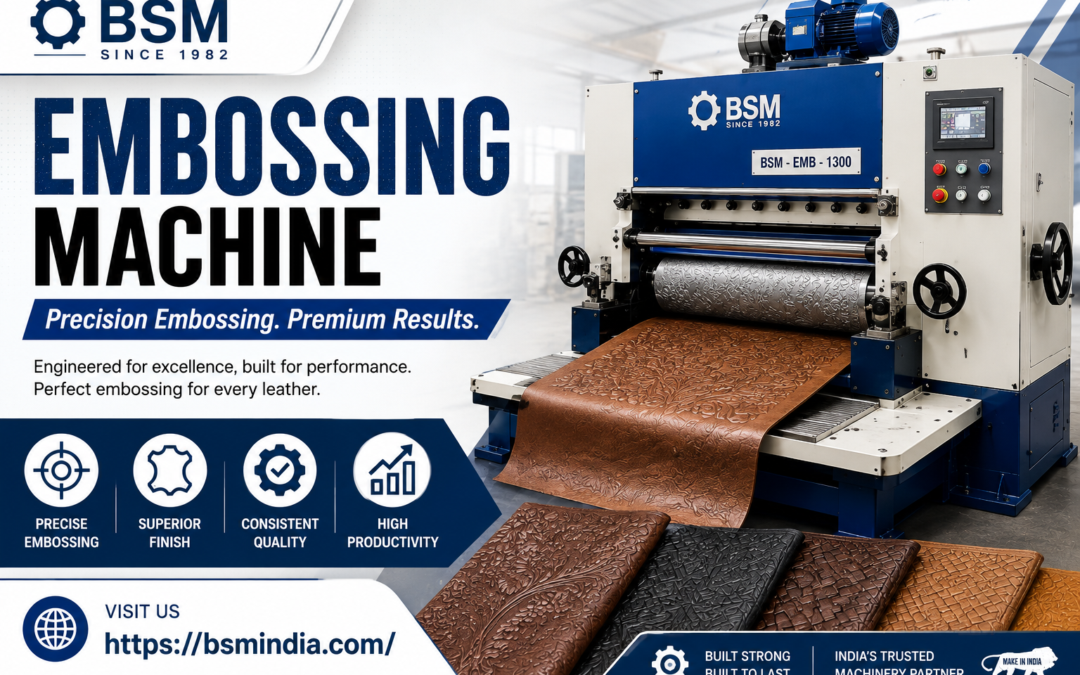 How an Embossing Machine Can Change the Look of a Product?